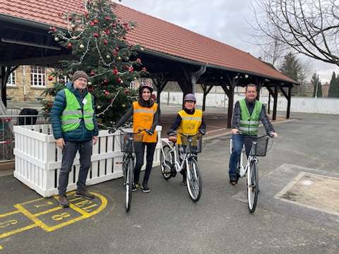 Séance de vélo-école : apprentissage en douceur